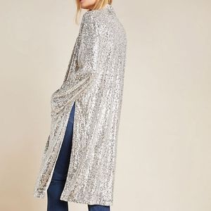 BB Dakota Dulcinea Sequin Duster (Anthropologie)